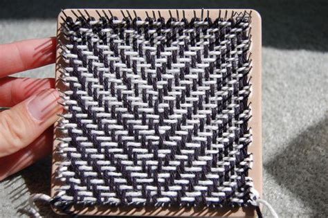 Diagonal Weaving Pin Weaving Diy Weaving