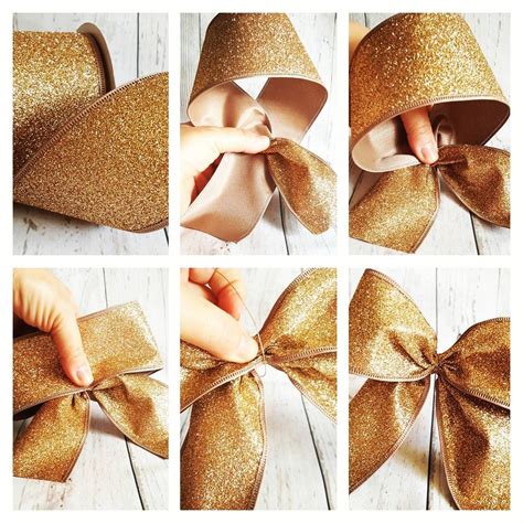 🎄🎀 How To Make Beautiful Bows To Glam Up Your Tree 🎀🎄 Using 63mm 25