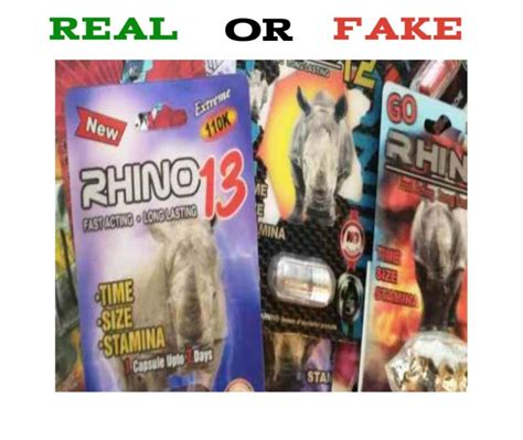 How To Spot Fake Rhino Pills Public Health