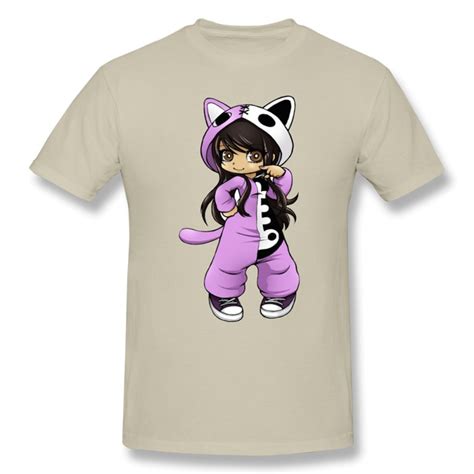 Minecraft T Shirt Aphmau As A Cat T Shirt Cute Male Tee Shirt Short