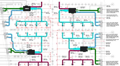 HVAC Duct Shop Drawings Ductwork Layout Drawings Advenser