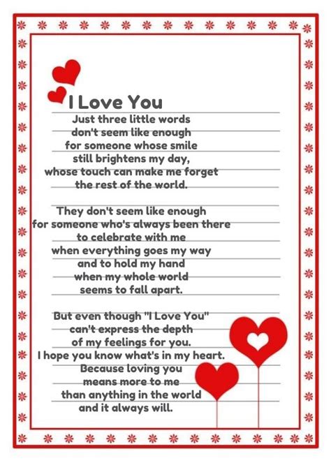 Pin On Cute Love Poems For Her Him