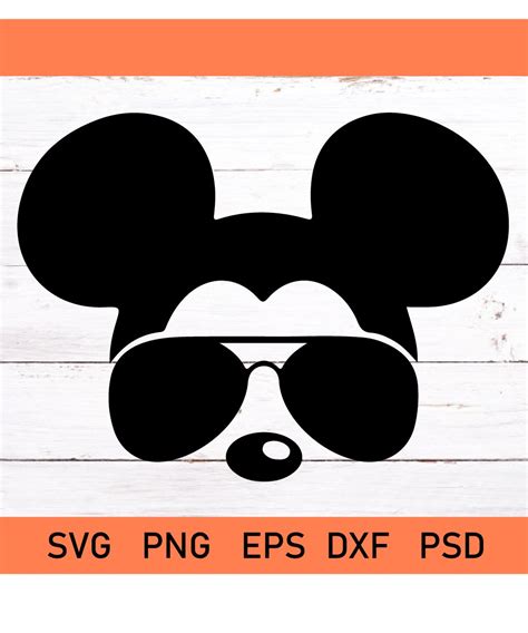 Mickey Minnie Safari Sunglasses Animal Kingdom Svg Cut File Ph