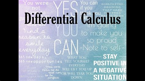 Askiitians offers arihant differential calculus which explains the concepts of functions and monotonicity in an efficient manner along with some useful tricks. DIFFERENTIAL CALCULUS - YouTube