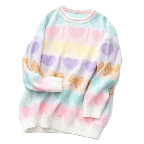 Fairy Kei Crewneck Kawaii Sweater Kawaii Clothes Cute Fashion