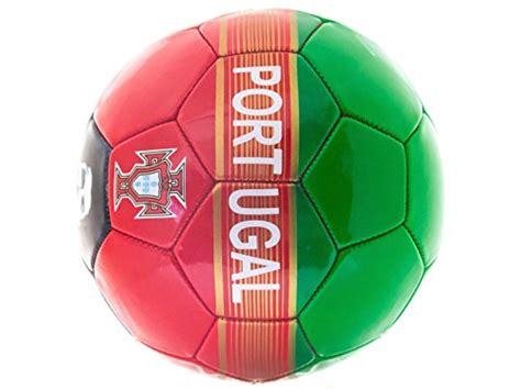 Cr7 Soccer Ball Cristiano Ronaldo Portugal 32 Panels Red Green Official