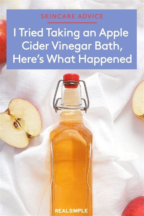 How To Take An Apple Cider Vinegar Bath—and Why You Should