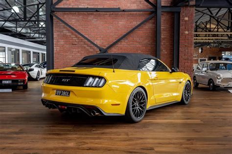 Ford Mustang Convertible Yellow 28 Richmonds Classic And Prestige