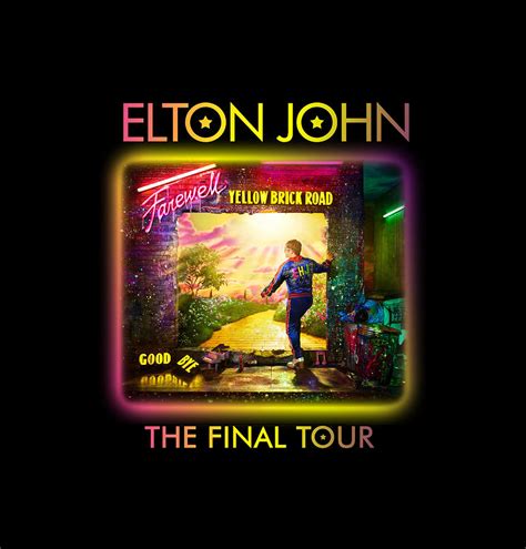 Elton John Farewell Yellow Brick Road Tour 2020 Digital Art By Jaki