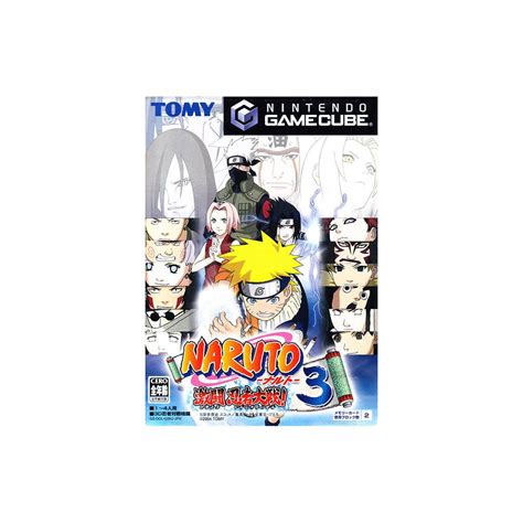 Tomy Naruto Gekitou Ninja Taisen 3 For Nintendo Gamecube