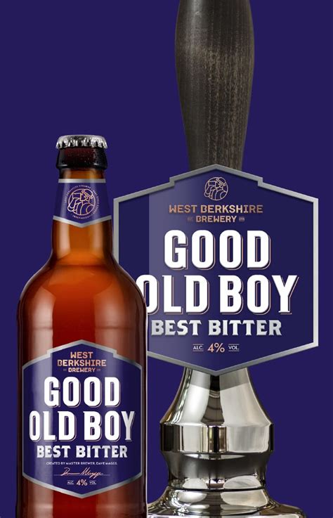 Good Old Boy Beer West Berkshire Brewery England