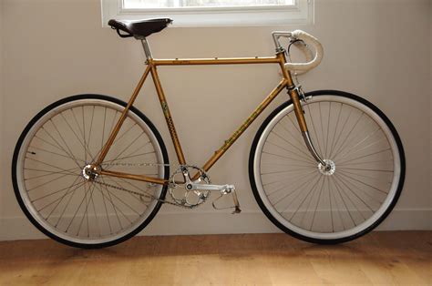 My Vintage Peugeot Fixed Gear Sepeda