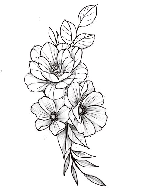 Pin By Ana Melo On Tattoo Ideas Flower Tattoo Drawings Floral Tattoo