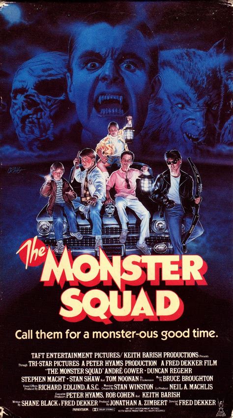 80s Kids I Propose A Movie Night Monster Squad Horror Posters