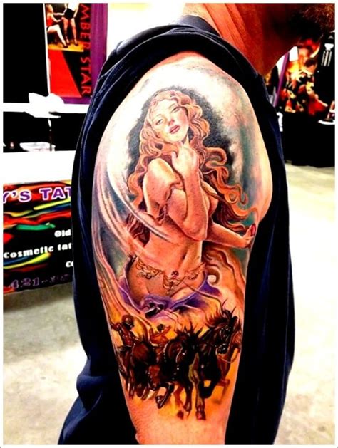 Pin Up Girl Tattoos For Men Ideas And Inspiration For Guys