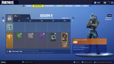 Heres The Awesome Tier 100 Challenge Reward For Fortnites Season 6