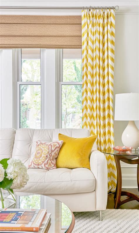 Bright And Fresh Living Room Drapes Curtains Living Room Yellow