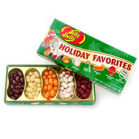 Jelly Belly Christmas Holiday Favorites T Box • Christmas Candy