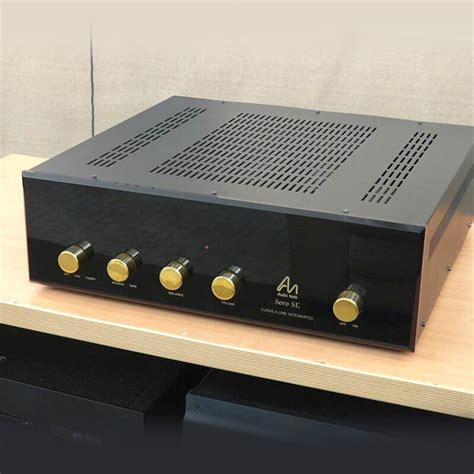 Audio Note Soro Se Integrated Black Golden Acoustics