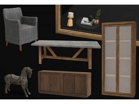 Restoration Inspired Dining By Pinkbox Anye The Sims 4 Download