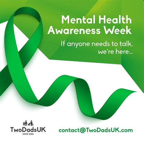 mental health awareness week self care twodadsuk