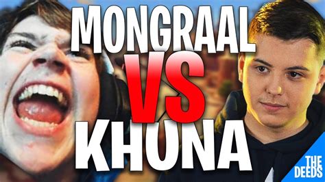 Secret Mongraal 1 Vs 1 Atlantis Khuna Fortnite Highlights Youtube
