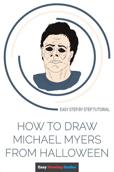 How To Draw Michael Myers From Halloween Really Easy Drawing Tutorial