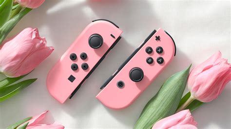 These Pastel Pink Joy Con Controllers Are Seriously Adorable And They