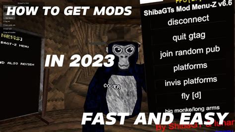 How To Get Gorilla Tag Mods Tutorial How To Get Mods In 2023 Gtag