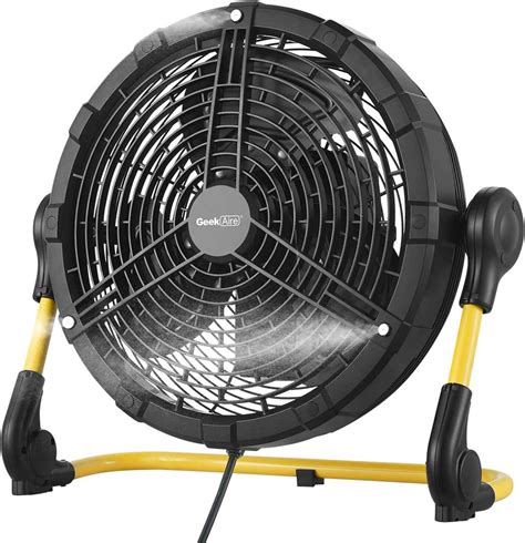 Geek Aire Battery Operated Fan Rechargeable Outdoor