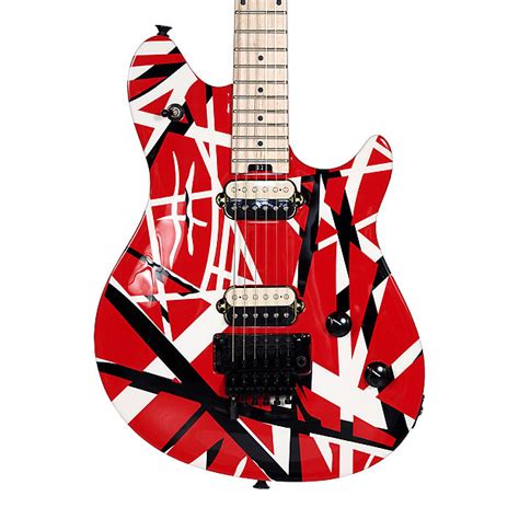 Evh Limited Edition Wolfgang Special Redblackwhite Striped Reverb