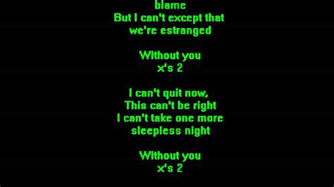 Without You Lyrics By David Guetta Ft Usher Youtube