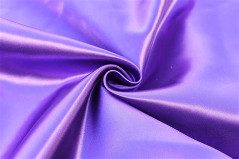 Purple Bridal Satin Fabric Fabric By The Yard 5860 Zhen Linen