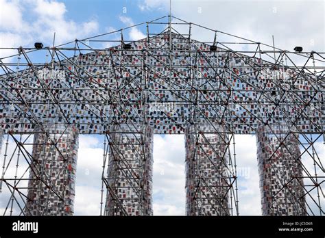 The Parthenon Of Books By The Argentinian Conceptual Artist Marta