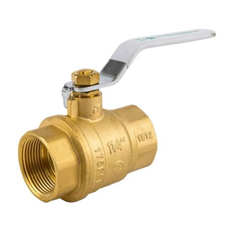 1 1 4 Inch Full Port Brass Ball Valve Landscape Products Inc