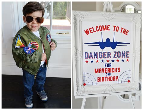 Mavericks Top Gun 2nd Birthday Party Project Nursery