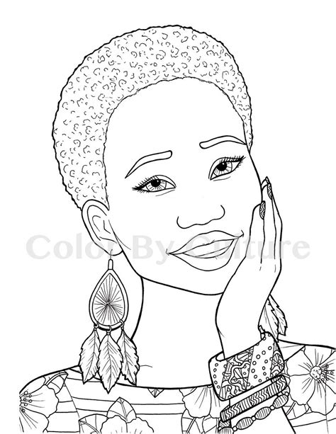So we offer you complex coloring pages for adults inspired by this continent, that we also call the cradle of humankind. Printable Coloring Book - African Fashions | African drawings, Coloring books, Printable ...