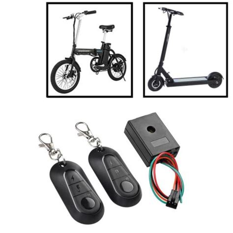 Scooter Lectrique Tanche La Poussi Re Ebike Alarme Antivol S Curit Ebay