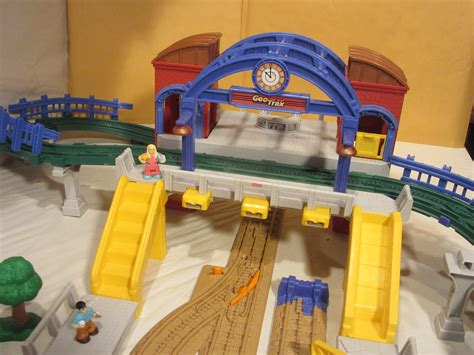 Buy Fisher Price Geotrax Rail And Road System Grand Central Station