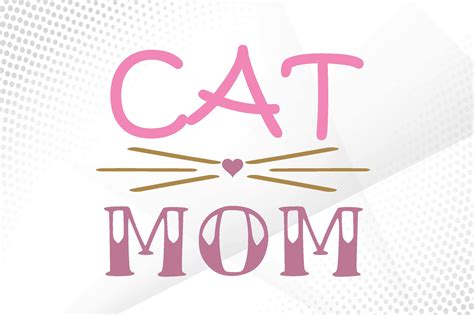 Cat Mom Svg Graphic By Lazy Cute Cat · Creative Fabrica