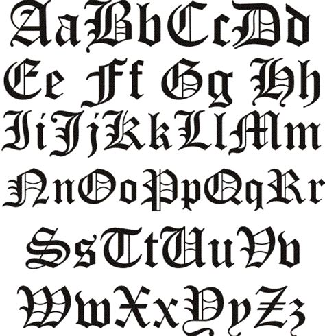 Old English Letters Old English Font Skrautskrift Og Fl Pinterest