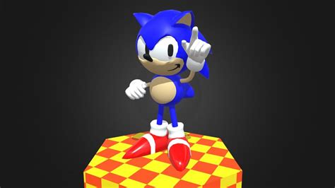 Sonic A 3d Model Collection By Cheyennebaiza Sketchfab