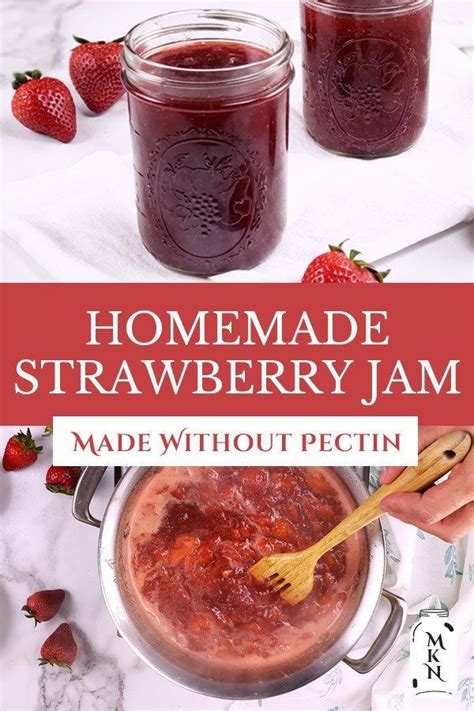 Add sugar to rhubarb, and something magical happens, don't add the sugar and you might as well lick a lemon. How to Make Low Sugar No Pectin Strawberry Jam Recipe in ...