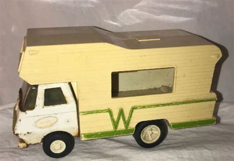 1970s Vintage Tonka Winnebago Rv Camper Toy Steel Ebay