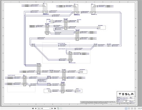 Tesla Model S Workshop Manual Wiring Diagram 2013-2014 ...