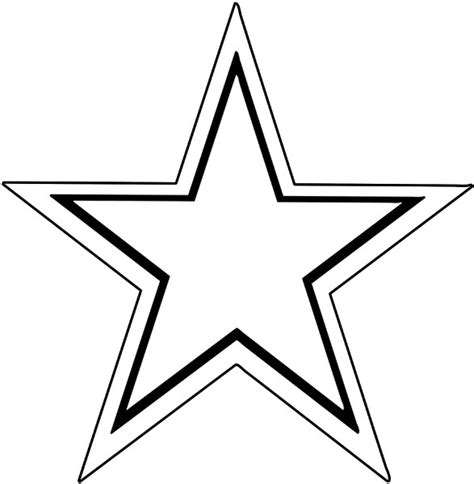 Stars Black And White Clipart Clipart Best