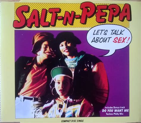 Salt N Pepa Lets Talk About Sex 1991 Cd Discogs