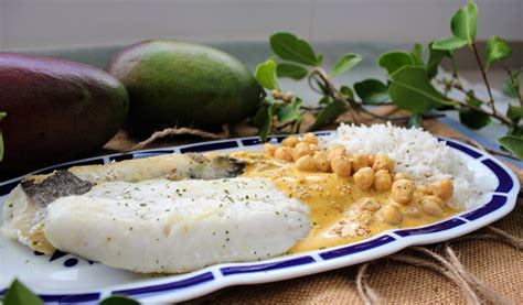 Merluza Al Curry Con Arroz ¡sabor Exquisito Roomboes