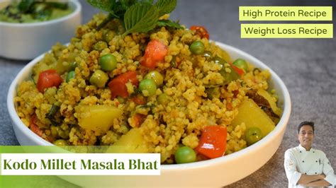 Kodo Millet Recipes How To Make Millet Masala Bhat Doodhi Chutney
