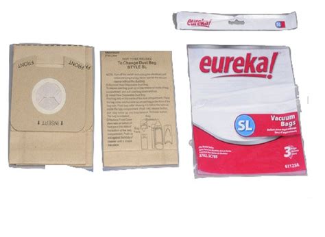 Eureka Sanitaire Upright 785 Series Type Sl Paper Bags 3 Pk 61125a